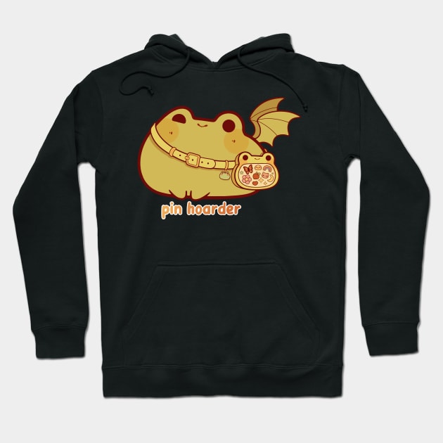 Pin hoarder Hoodie by Rihnlin